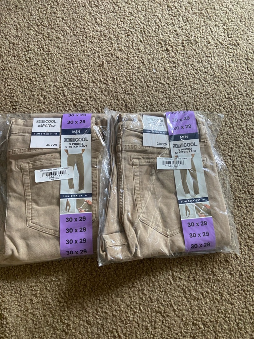 32 Cool 5 pocket men’s stretch pants